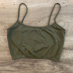 Brand new women’s green Brami. Flattering material